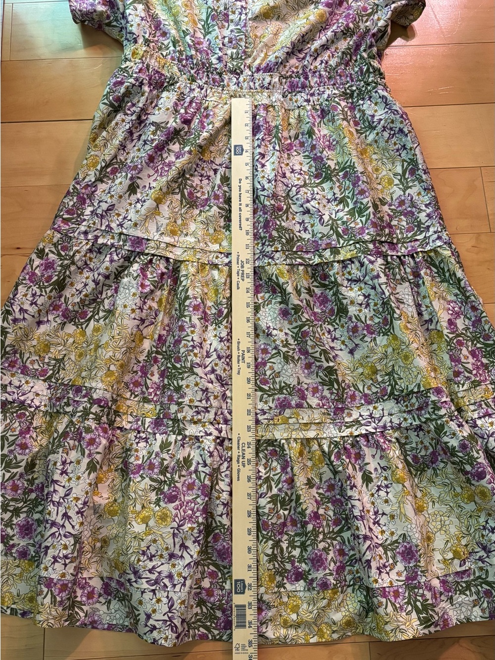 Anthropologie Somerset floral maxi dress size 1X - Picture 7 of 7